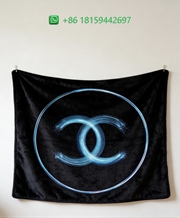Chanel Throw Blankets